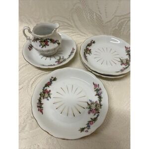 Vintage FAO Schwartz‎ Lot of 6 Children Size PLATES ONLY And Pitcher Display